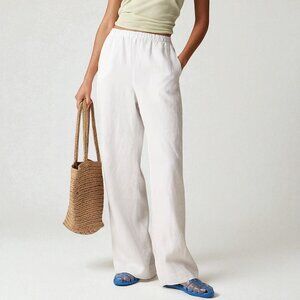 J. Crew Stratus pant in linen Size Large